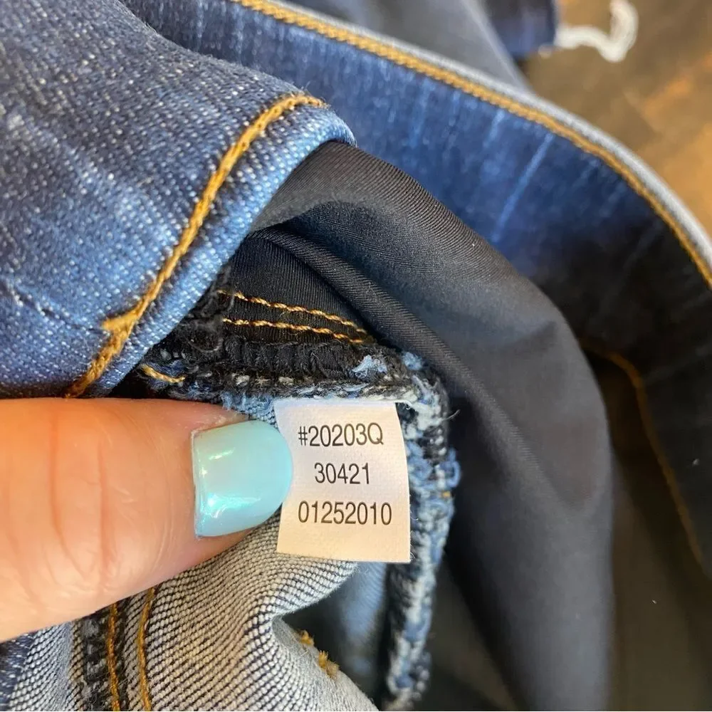 SPANX Petite Distressed Released Raw Hem Skinny Jeans in Medium Wash